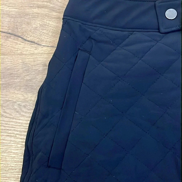 Athleta | New Apres Ski quilted mini skirt w/zipper pockets Women’s size 0 - Picture 5 of 10